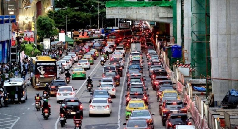 Bangkok Traffic Jams