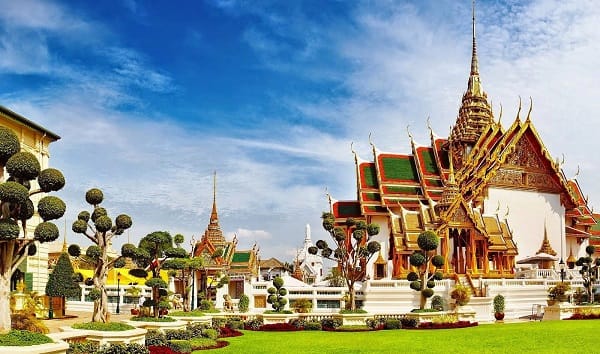 du lịch bangkok cung điện hoàng gia