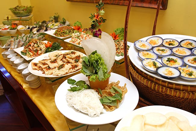 Buffet chay Cỏ Nội 3