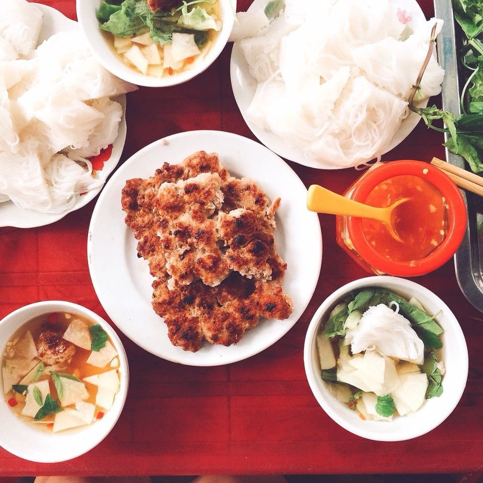 bún chả ninh bình